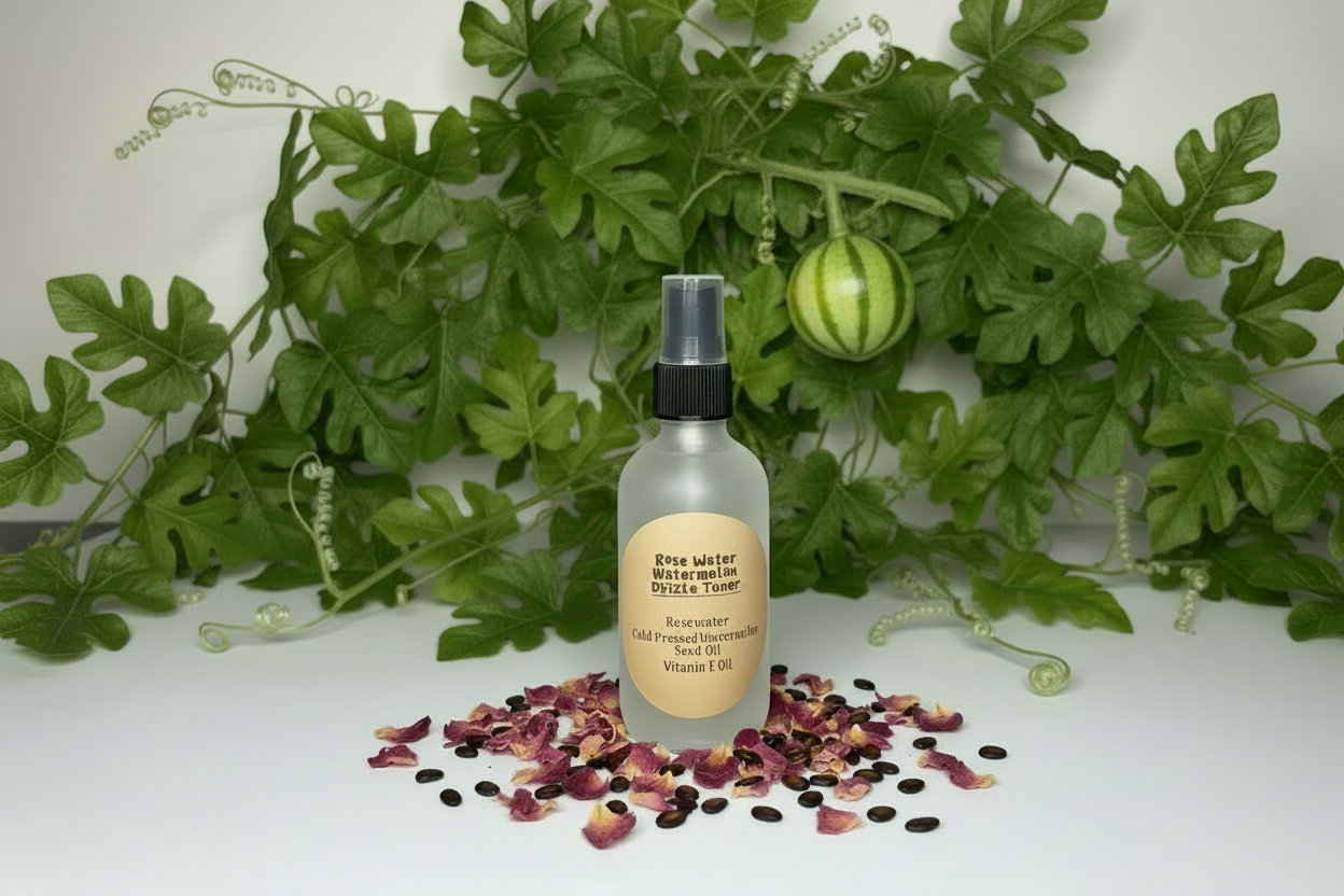 Rose Water watermelon Drizzle Toner Spray