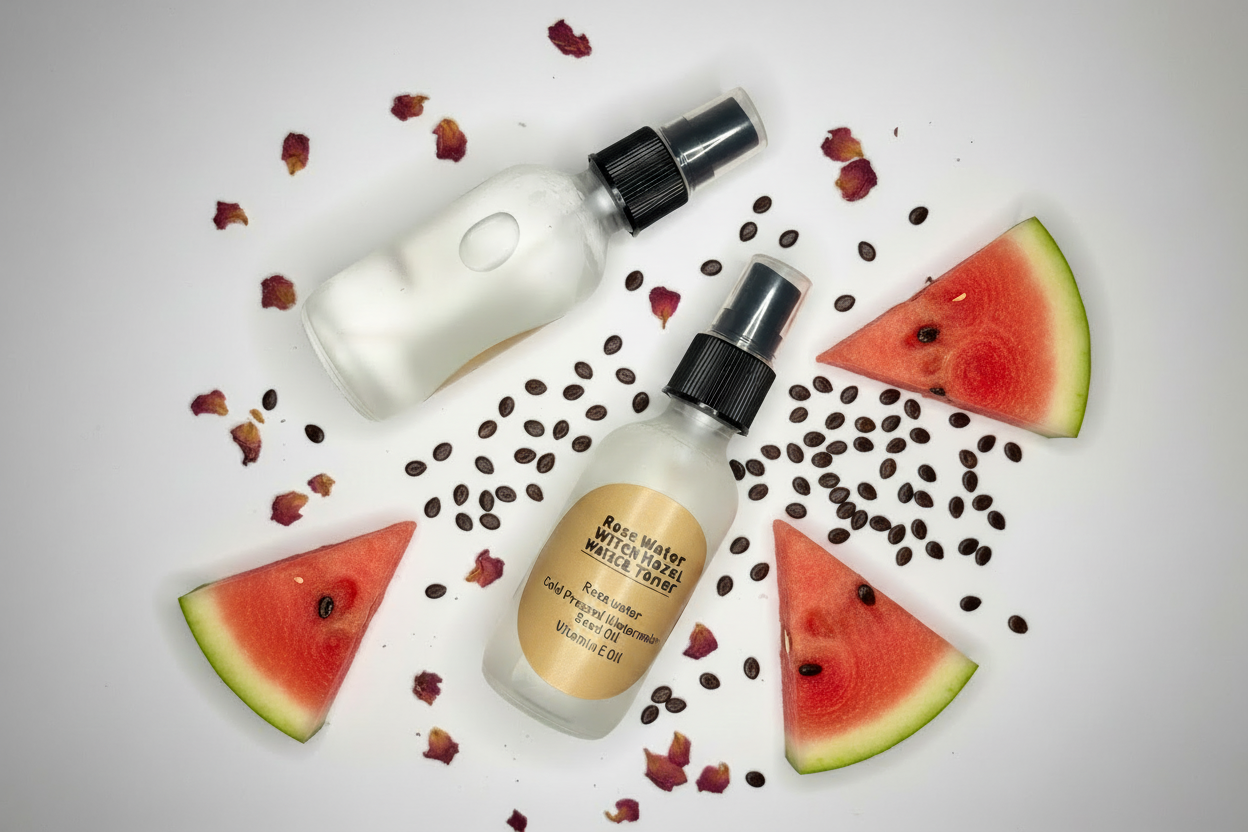 Rose Water watermelon Drizzle Toner Spray
